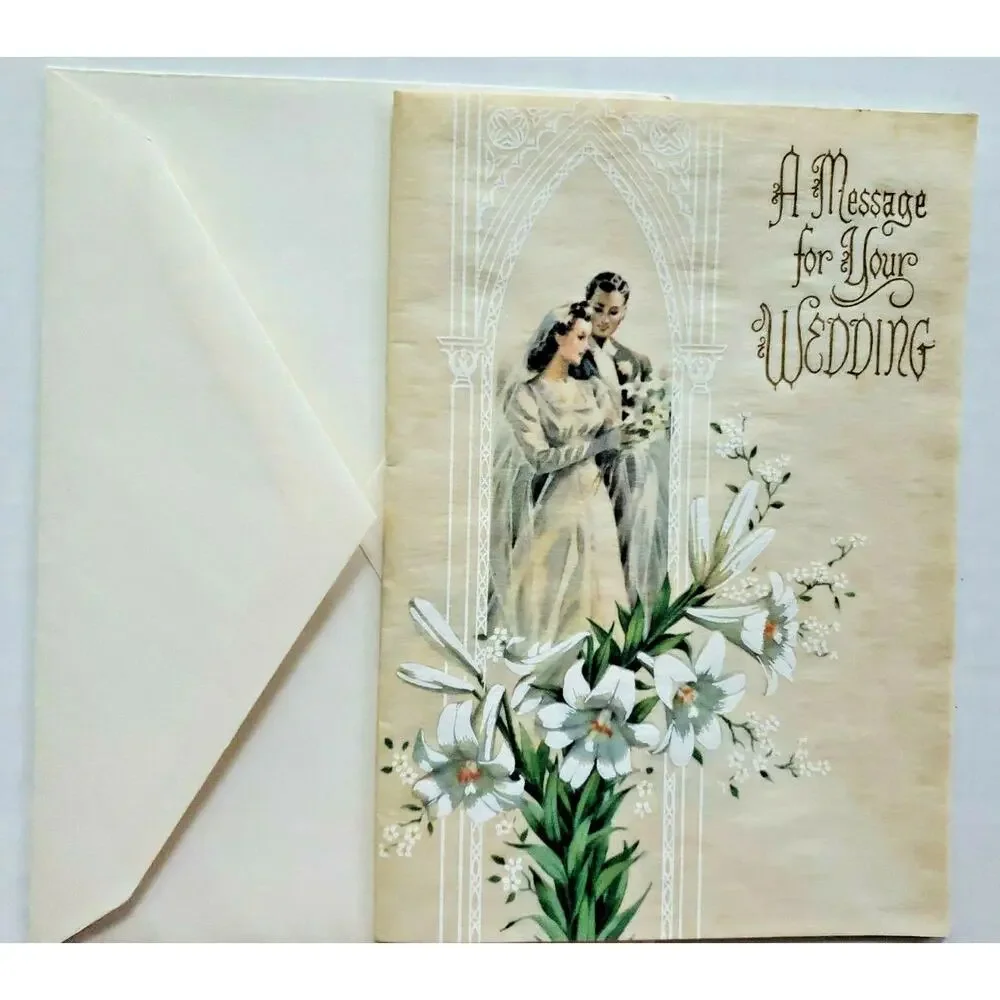 Vintage Rust Craft Greeting Card 